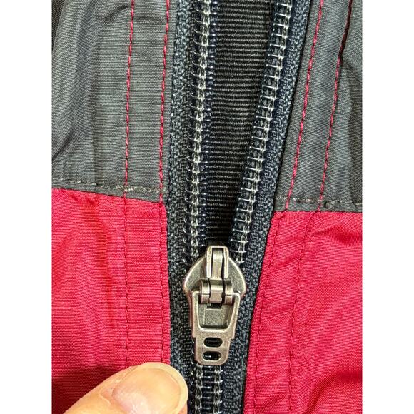 Pearl Izumi Men XL Red Black Long Sleeve Zip Front Lightweight Cycling Jacket - Picture 7 of 11